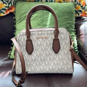 Michael Kors MK Logo Crossbody Satchel